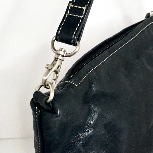 TIGNANELLO black glove leather mini bag - Picture 3 of 6